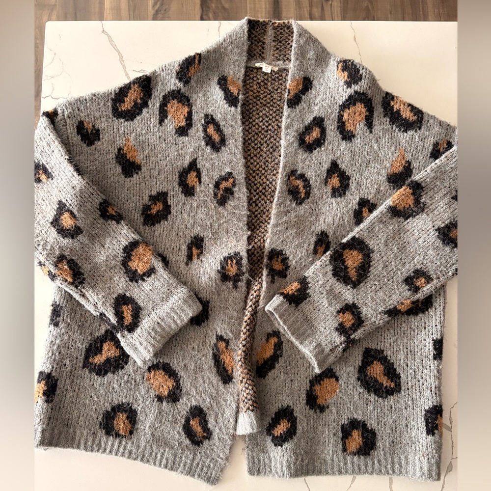 Hem & Thread Earthy Knit Cardigan